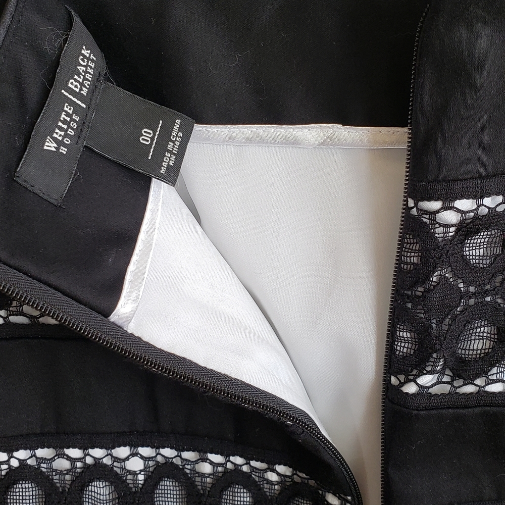 White House Black Market Pencil Skirt Size 00 - Picture 3 of 4